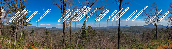 Scopion Hollow pano with lables